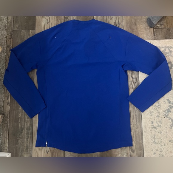 Under Armour Team Ultimate Cage Baseball Pullover - Blue & White - Mens Medium - Picture 5 of 8